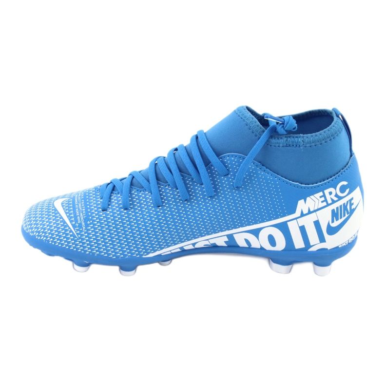 Nike Mercurial Superfly 7 Club FG / MG Jr AT8150-414 Fußballschuhe blau 1