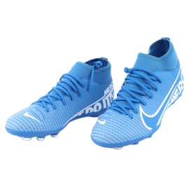 Nike Mercurial Superfly 7 Club FG / MG Jr AT8150-414 Fußballschuhe blau 2