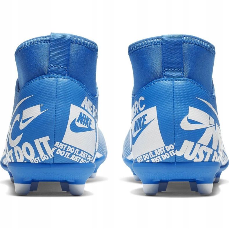 Nike Mercurial Superfly 7 Club FG / MG Jr AT8150-414 Fußballschuhe blau 6