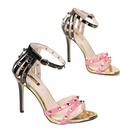 Vices Schraubstöcke 1420-23 Fuchsia 36 41 schwarz rosa 1