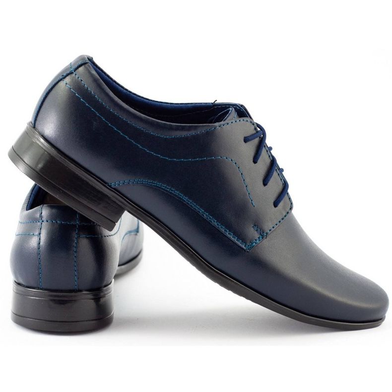Lukas Kommunionschuhe für Kinder J1 marineblau 1