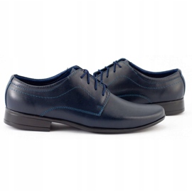 Lukas Kommunionschuhe für Kinder J1 marineblau navy blau 2