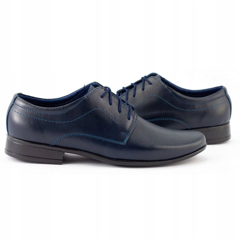 Lukas Kommunionschuhe für Kinder J1 marineblau 2