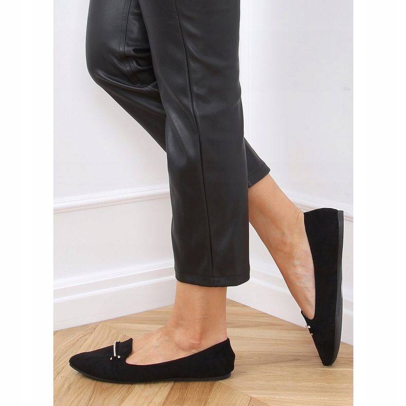 Mokassins Mandeln schwarz 3C-6 Schwarz 2