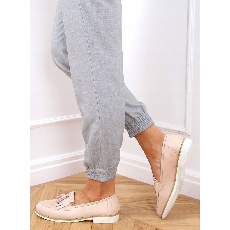 Beige Slipper für Damen AB687 Nude 2