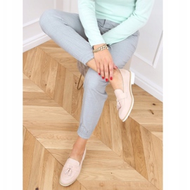 Beige Slipper für Damen AB695 Nude 2