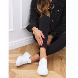 Weiß BL1817-SP Weiße Socken Sportschuhe 2