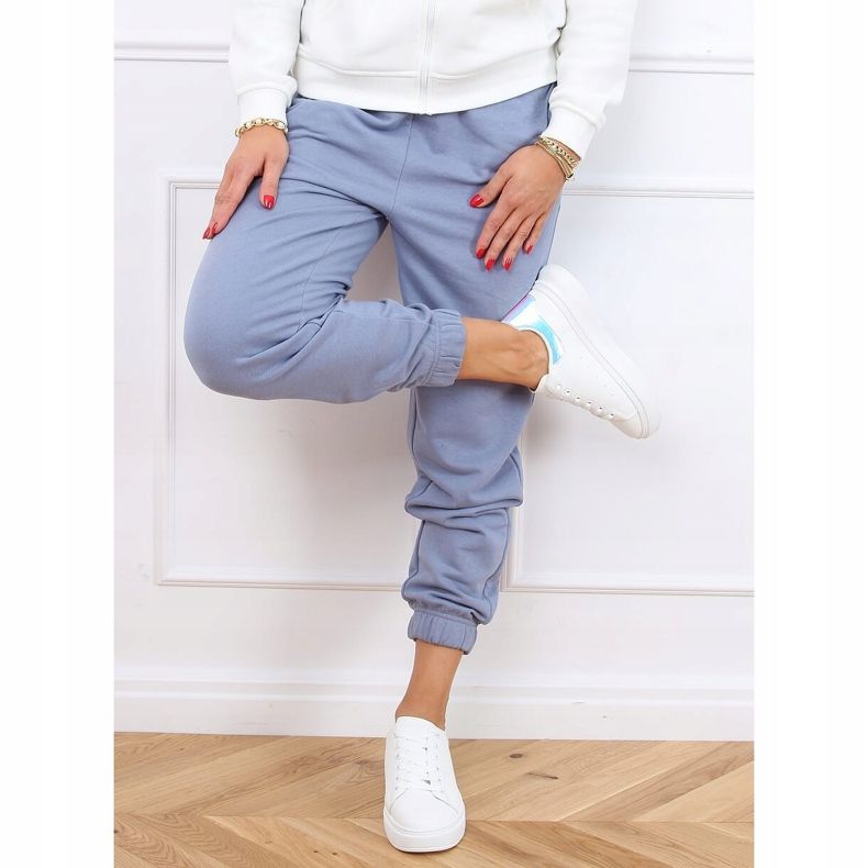 Weiße Damen Sneakers A88-63 Silber 2