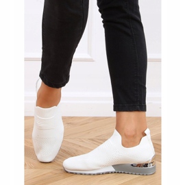 Weiße Sportsocken LDH006 Weiß 2