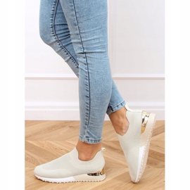 Beige Socken LDH006 Beige Sportschuhe 2