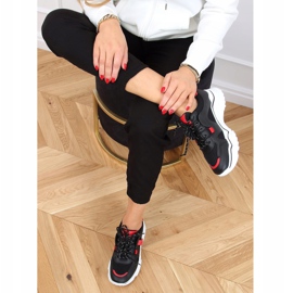 Schwarz FF-8 Schwarze Sportschuhe 2