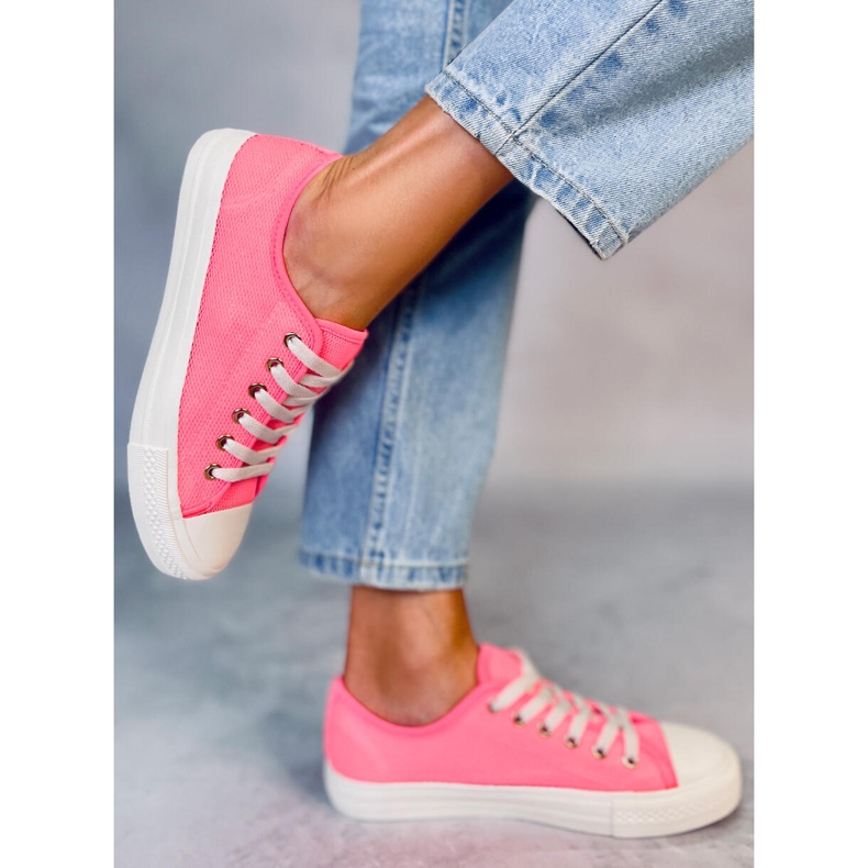 Rosa Damen-Sneaker 3176 Fuchsia 2