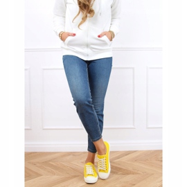 Gelbe Damensneaker 3176 Gelb 1