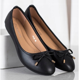 Clowse Schwarze Ballerinas 1