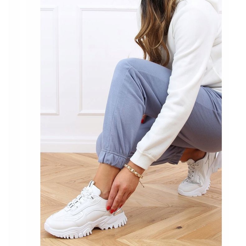 Weiß 9931 Weiße Sportschuhe 1