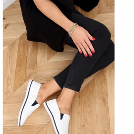 Sneakers Slip-On weiß AA620 Navy 1