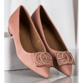 Fama Elegante Ballerina mit Ornament rosa 1