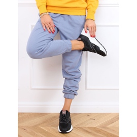 Schwarz GB-003 Schwarze Sportschuhe 2