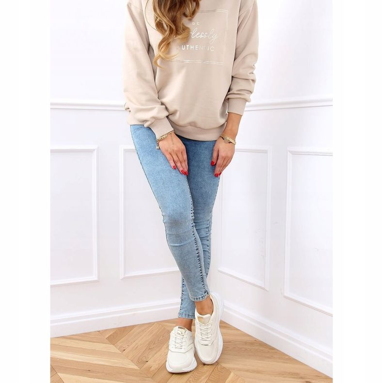 Beige GB-003 Beige Sportschuhe 2