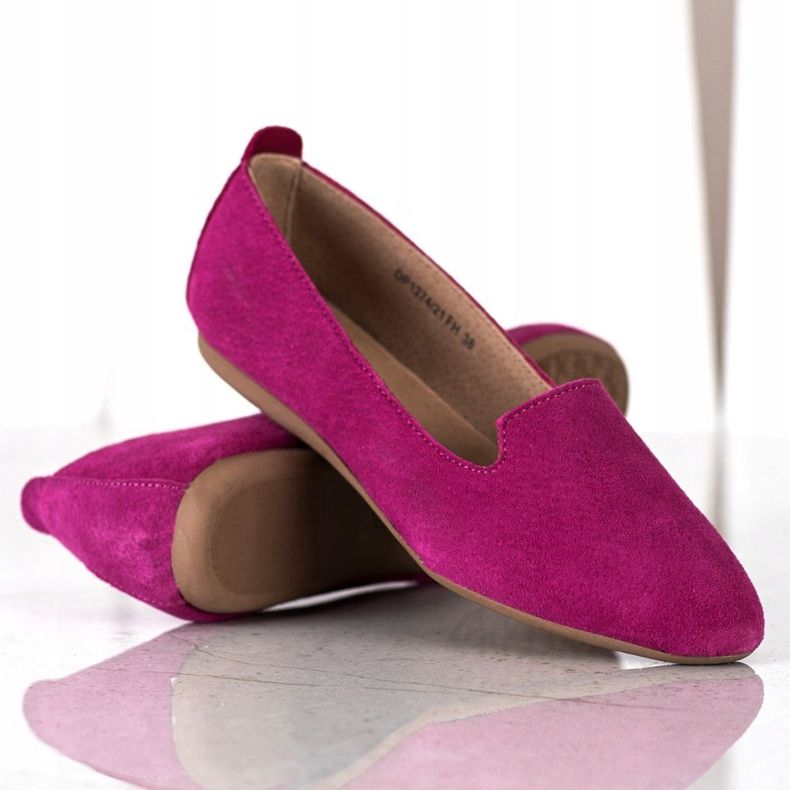 Filippo Klassische Lederlords rosa 1