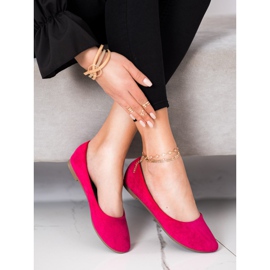 Klassische VINCEZA Ballerinas rosa 1