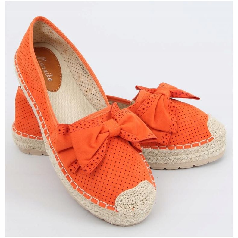 Orange Damen Espadrilles J131-22 Orange 2