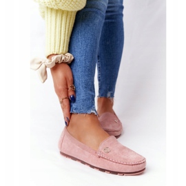 PS1 Loafer aus Wildleder für Damen Rosa Madelyn 2