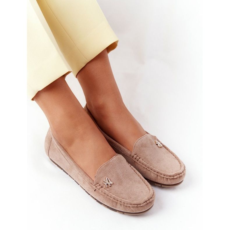 PS1 Loafer aus Wildleder für Damen Beige Madelyn 1