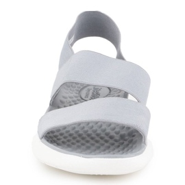 Crocs Literide Stretch-Sandale W 206081-00J grau 1
