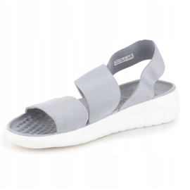 Crocs Literide Stretch-Sandale W 206081-00J grau 2