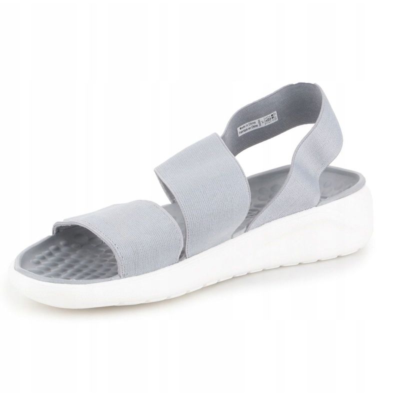 Crocs Literide Stretch-Sandale W 206081-00J grau 2