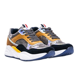 Graue Camo-Sneaker von Lindsay braun 1