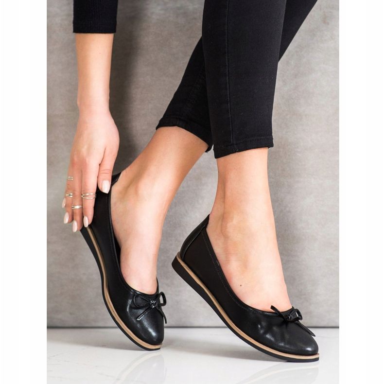 Schwarze Sergio Leone Ballerinas 2