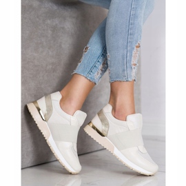 SHELOVET Stylische Slip-On-Sneaker beige 1