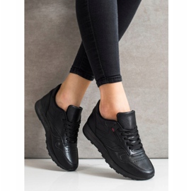 SHELOVET Klassische Turnschuhe schwarz 1