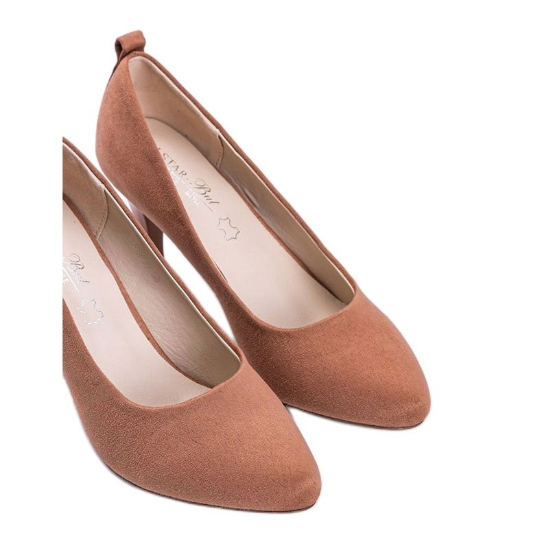 Pinke Pumps auf einem Cameron-Stiletto-Absatz rosa 1