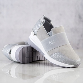 SHELOVET Slip-on graue Turnschuhe 2