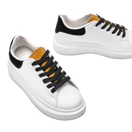 Chunky Sneakers mit Lauryn-Sohle in Weiß 2