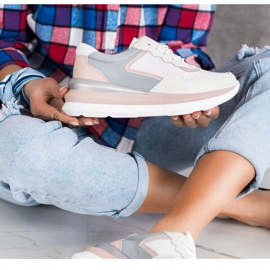 ARTIKER Ledersneaker auf der Plattform mehrfarbig 1