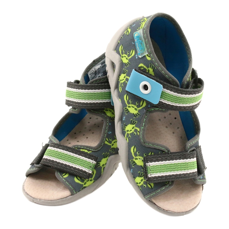 Befado Sandalen Kinderschuhe 350P023 grün 3