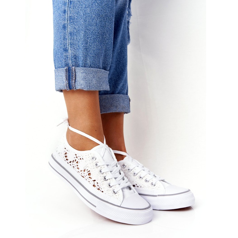 FB2 Weiße Candice Sneakers für Damen 4