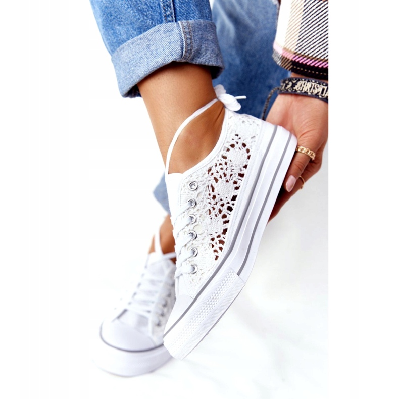 FB2 Weiße Candice Sneakers für Damen 3