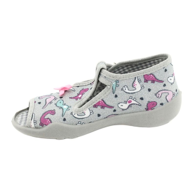 Befado Kinderschuhe 213P123 rosa silber- 2