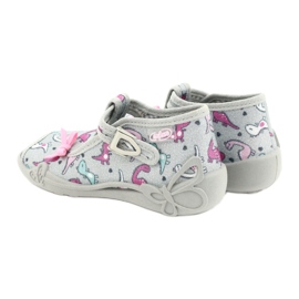 Befado Kinderschuhe 213P123 rosa silber- 5