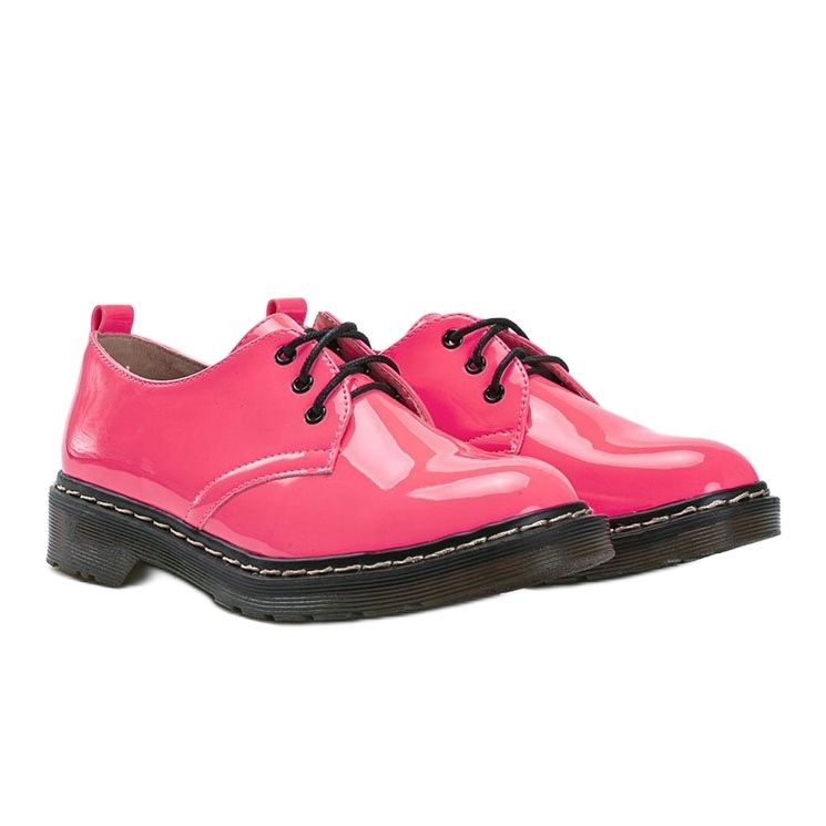 Rosa lackierte Schuhe Jocelyn 2