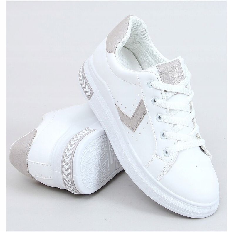 Weiße Damen Sneaker CC-40 Grau 1