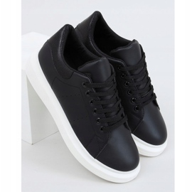 Schwarze Damen Sneaker BL3610-SP Schwarz 1