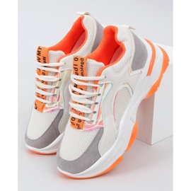 Beige Sportschuhe R12YD518-11 Orange 1