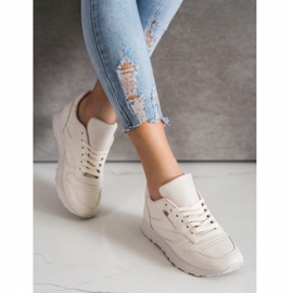 SHELOVET Klassische Turnschuhe beige 2