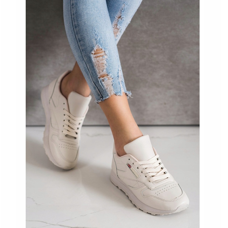 SHELOVET Klassische Turnschuhe beige 2